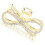 (2# Bowknot) Rhinestone Haarclips Kunstparel Strik 2# 2