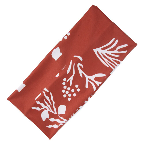 (Red) Gedrukte Elastische Haarband Rood 1