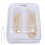 (Gold) Hollow Chain Gold Hip Hop False Teeth Set Decoration 2