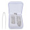 (Silver) Set Denti Hip Hop Ottone Placcato Oro Argento Halloween 3