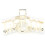 (3# Planet) Rhinestone Haarclips Kunstparel Strik 2# 4