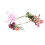 Rooskrans Bruiloft Hoofdband Roze 4