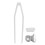 (Silver) Brass Hollow Silver Hip Hop False Tooth Decoration 3