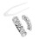 (Silver) Hip-Hop-Zahnset Silber Halloween Glitzer 5