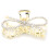 (2# Bowknot) Rhinestone Haarclips Kunstparel Strik 2# 4