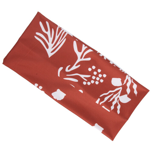 (Red) Gedrukte Elastische Haarband Rood 2