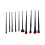 Professional Makeup Brushes Set: Powder & Blush 1