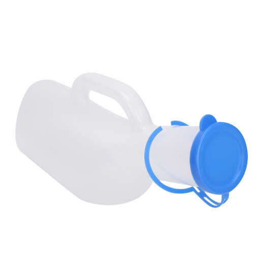 Männerplastik-Urinal 1000ml für Pflege 2