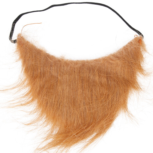 Barba Finta Marrone per Halloween e Natale