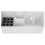 (White) Schermhouder kapper gereedschapskoker wit 4