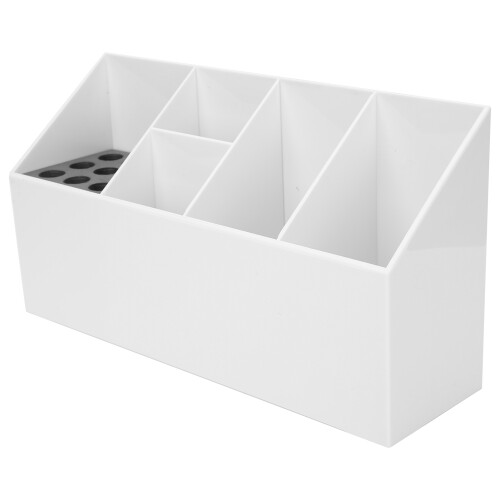 (White) Schermhouder kapper gereedschapskoker wit 1
