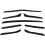 5 Types False Novelty Mustaches Self Adhesive Black Beard Halloween 4