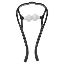 (Black) Handmatige Knie Roller Halsmassage Tool