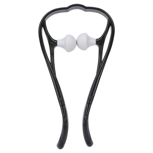 (Black) Handmatige Knie Roller Halsmassage Tool