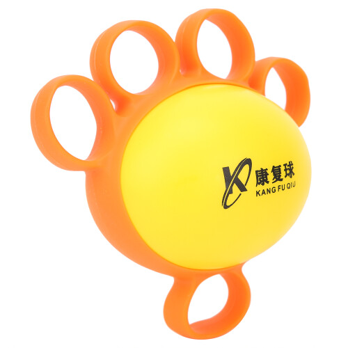 (Orange) Hand Strength Exercise Squeeze Ball 1
