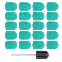 (Green) Nagelkunst-Feilkappen-Bohrer 13x19mm Grün