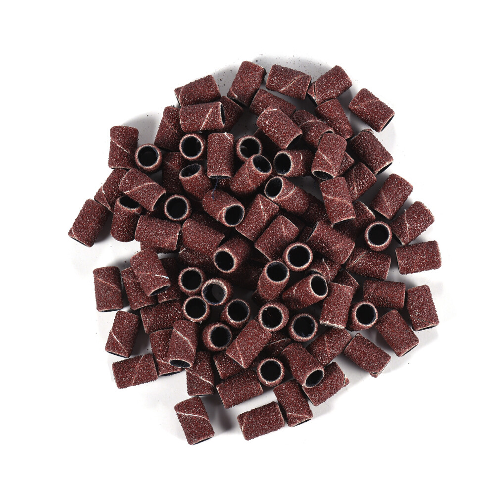 300pcs Sanding Bands 80#120#180# Nail Drill Set