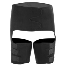 (2XL/3XL) 3-in-1 Bauch-Bein-Trainings-Schweißgurt L/XL