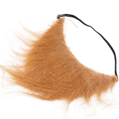 Barba Finta Marrone per Halloween e Natale 1