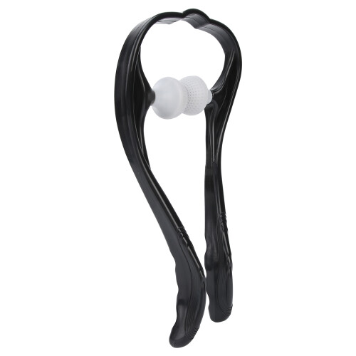 (Black) Handmatige Knie Roller Halsmassage Tool 2
