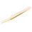 (D Style) Pinzette Ciglia Acciaio Alta Precisione Stile D Oro 5
