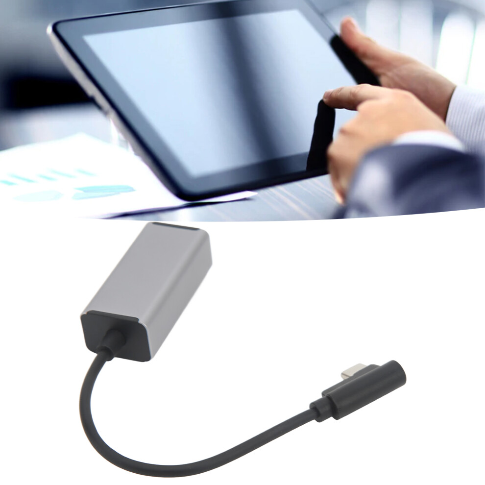 Aluminum Usb C To Ethernet Adapter 100Mbps For Fast Internet Connect 5011356573563