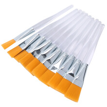 10x gezichtsmaskerborstel zacht plastic