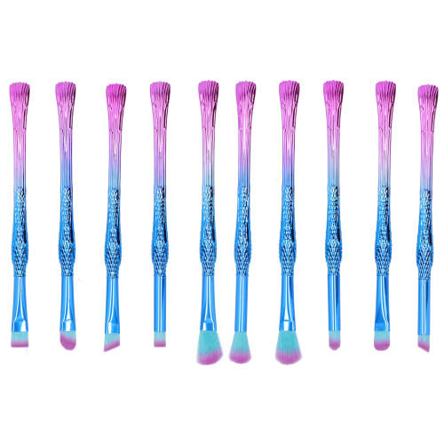 (M009) 10pcs Soft Makeup Brush Set M009
