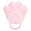 Katzenpfot-Badbürche Silikon Baby Rosa 5