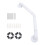 Supporto Bagno Anziani Antiscivolo Acciaio Inox 4