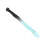 (Black Cyan) Ponytail helm decoratie dreadlocks wig 5