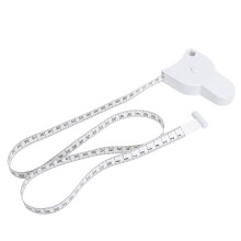 (cm) Double Sided Body Waist Tape Measure Head Hips Legs Retractable cm/in