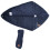 (Blue) Haarhanddoek wrap hoofdband set blauw 1