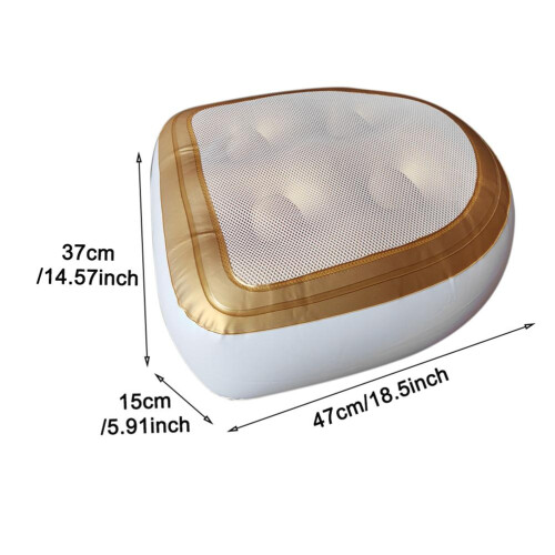 Spa Cushion Bath Pillow Mesh Suction Cups Inflatable Booster 1
