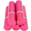 (Rose Red) Set 5 Spruzzatori Profumo Alluminio 10ml Rosso Rosa 4