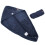 (Blue) Haarhanddoek wrap hoofdband set blauw 3