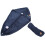 (Blue) Haarhanddoek wrap hoofdband set blauw 2