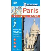 Paris Pocket Michelin City Plan 50 by Michelin Other Book