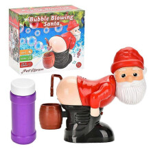 Funny Santa Claus Automatic Fart Bubble Machine w/ Lights & Music