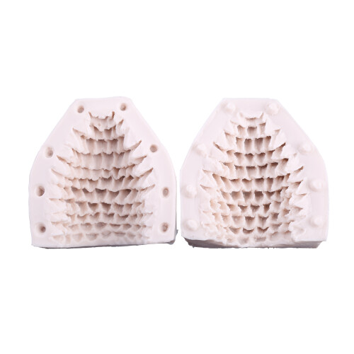 -Light Grey Single three-dimensional pine cone (closed version) 4