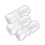Babyflaschen mit Silikonsauger und 4
