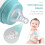 Babyflaschen mit Silikonsauger und 3