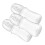 Babyflaschen mit Silikonsauger und 3