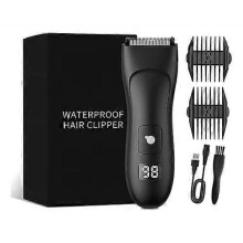 Intimate body hair trimmer for men and women black colour