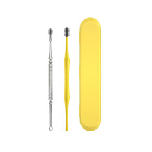 2Pcs Stainless Steel Dual-end Ear Pick Set