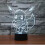 3D Night Light 7 Colour Changing LED Desk Lamp Touch Button 5