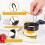 6 Piece Stainless Steel Egg Ring Fried Egg Mold Round Poached Egg for Fried Eggs Egg Rolls Steaks Pancakes Fried 2