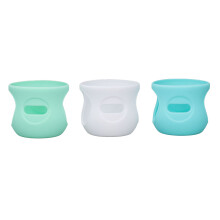 3 Stück Glas-Babyflaschen-Abdeckungen,