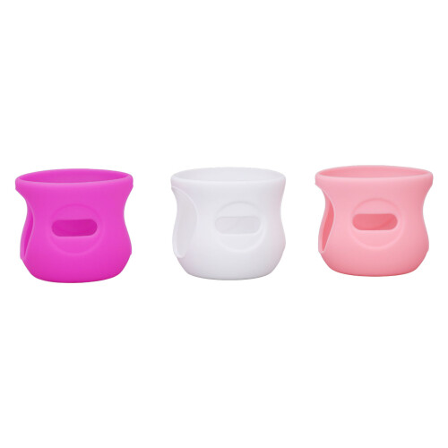 3 Stück Glas-Babyflaschenhüllen,
