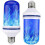 (blue) 2pcs LED Flame Effect Light Bulb, 4 Modes With Upside Down Effect E27/E26 Base, LED Fire Flame Bulbs, For Halloween Hotel Bar Christmas Par 1
